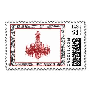 Chandelier Postage for Large Invitation Envelopes