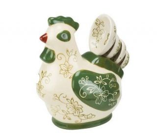 Temp tations Floral Lace Figural Chicken 5 pc. Measuring Set —