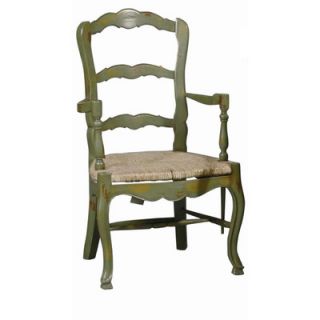 Furniture Classics LTD French Country Ladderback Arm Chair