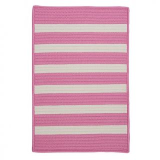 Colonial Mills Stripe It 8' x 11' Rug   Bold Pink