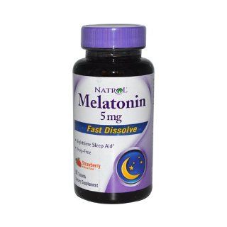 Natrol, Melatonin 5mg, Fast Dissolve, 90 Tabs Health & Personal Care