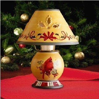 Lenox Winter Greetings Everyday Lamp W/ Candle Dinnerware Kitchen & Dining
