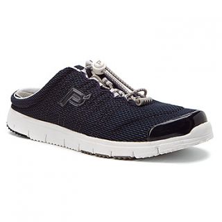 Propét TravelWalker Slide  Women's   Navy Mesh