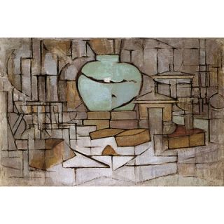 iCanvasArt Still Life with Gingerpot ll, 1912 Canvas Wall Art by