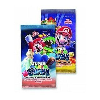 24 Super Mario Galaxy Trading Card Booster Pack Packs Toys & Games