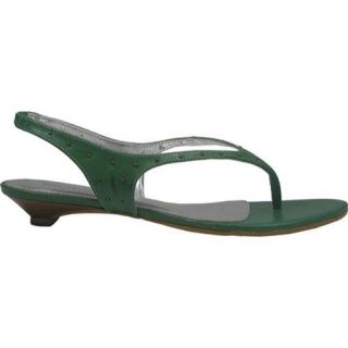 Women's Bruno Menegatti 9646 Green Bruno Menegatti Sandals