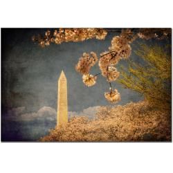 Lois Bryan 'The Washington Monument' Canvas Art Trademark Fine Art Canvas