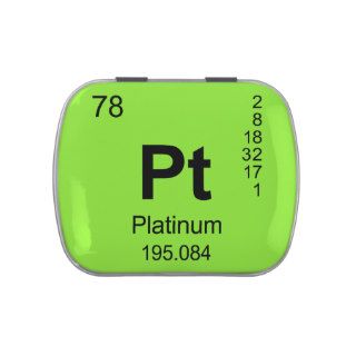 Periodic Table of Elements (Platinum) Jelly Belly Candy Tins