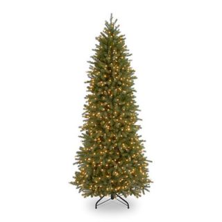 Artificial Christmas Tree with 650 Pre Lit Clear Lights with Stand