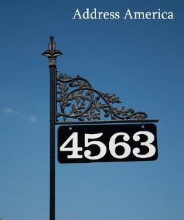 Oak Reflective Sign on 30" Post exclusively by Address America  Sports Reflective Gear  Patio, Lawn & Garden