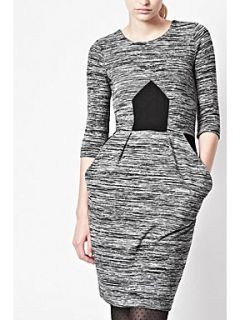 French Connection Fast city space dress Grey