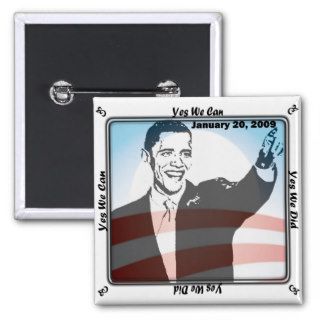 Official Obama Inauguration Gear Pinback Button