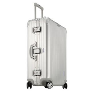 Rimowa Topas Aluminum Silver 29 Multiwheel Trolley Suitcase