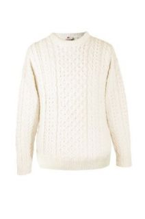 Merino Wool Aran Sweater   Bann at  Mens Clothing store Pullover Sweaters