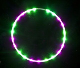 36"   24 Solid Color LED Hula Hoop   Melon Slice Sports & Outdoors
