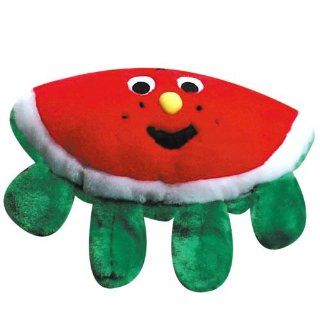 PSI Dog Plush Toy Grunt Watermelon 11"  Pet Squeak Toys 