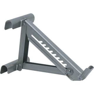 Qual-Craft 2-Rung Ladder Jack — 35In.L x 11In.W x 6In.H, Model# 2420P  Scaffolding