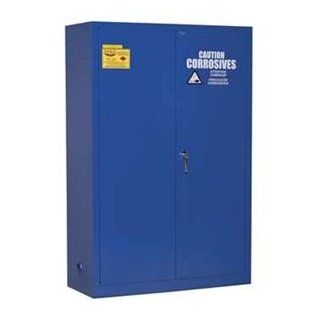Corrosive Safety Cabinet, Blue, 43 In. W