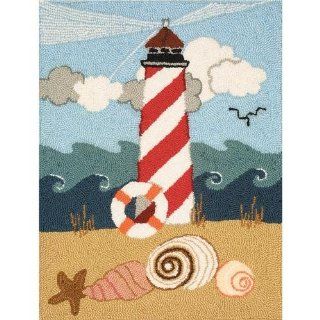M C G Textiles Heritage Rug Hooking Kit, 20 Inch by 27 Inch, Lighthouse
