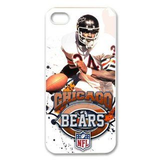 Chicago Bears Walter Payton Iphone Iphone 4 / 4s Fitted Hard Case Cool Cover Cell Phones & Accessories