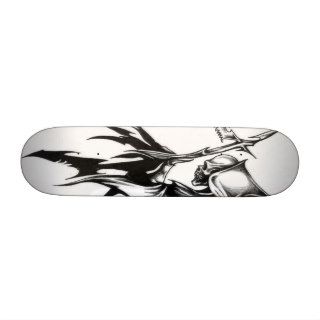 tribal grim reaper skateboards