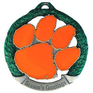 Bergamot Clemson Tigers Holiday Ornament Set   CLEMSON TIGERS No Size  Sports & Outdoors