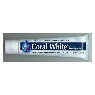 Coral White Ionic Calcium Toothpaste by Coral Inc.   6oz.(FlavorsMint) Health & Personal Care