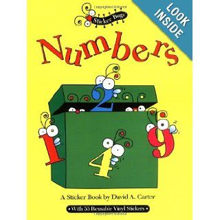 Numbers (Sticker Bugs) David A. Carter 9780689810411 Books