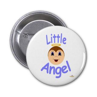 Boy Angel Kiddo Face Little Angel Pin