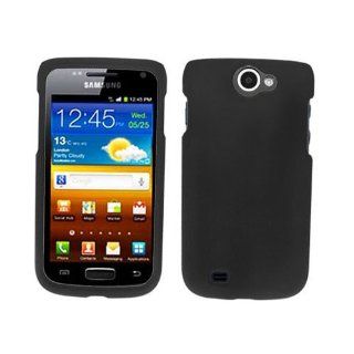 Samsung T679 Exhibit II 4G Hard Plastic Snap on Cover Black Rubberized T Mobile Cell Phones & Accessories