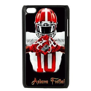 Custom Sports Design 1 NCAA Alabama Football Black Printed Hard Case Cover for Apple ipod 4 Cell Phones & Accessories