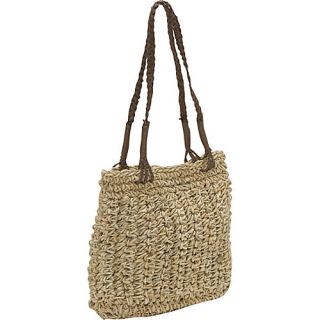 Cappelli Crochet Cornhusk Bag