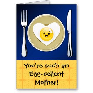 Egg cellent Kawaii Mother's Day Greeting Card