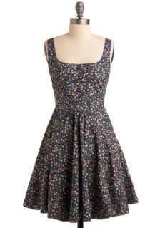 Meadow Relaxation Dress  Mod Retro Vintage Printed Dresses