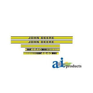 A & I Products Hood Decal Replacement for John Deere Part Number JD4640