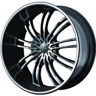 KMC KM682 24 Black Wheel / Rim 6x135 & 6x5.5 with a 35mm Offset and a 100.5 Hub Bore. Partnumber KM68224966335 Automotive