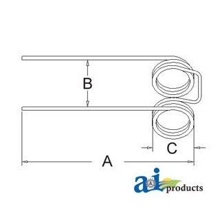 A & I Products Harrow Tooth Parts. Replacement for John Deere Part Number N13