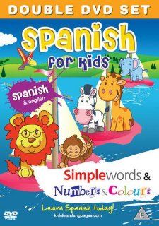 Spanish for Kids DVD Set Simple Words & Number and Colours 2011 [DVD] [2011] Movies & TV