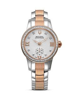 Bulova Accutron Masella Collection Ladies' Stainless Steel Diamond Watch, 31mm's
