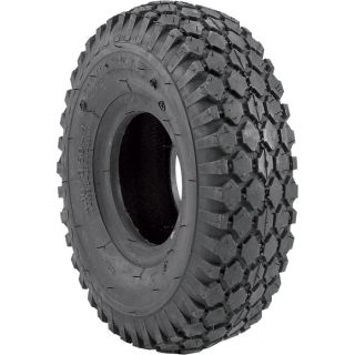 Kenda Studded Tread Replacement Tubeless Tire for Pneumatic Assemblies — 410/350-6  Low Speed Tires