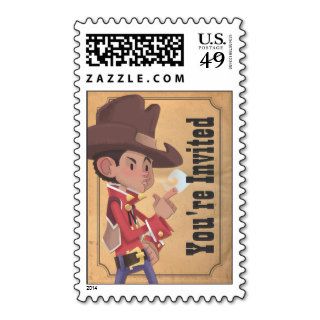 You're Invited   Cowboy Birthday Party Postage