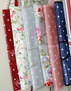 adult & children's oilcloth aprons by pinnikity