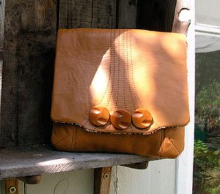 handmade mustard carreau clutch bag by olive archer