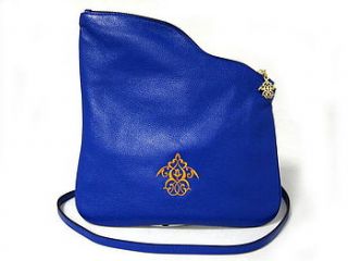 fenix leather crossbody or clutch bag by kausar