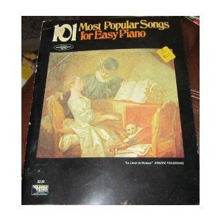 101 Most Popular Songs for Easy Piano (Modern World Library, Number 11) Charles H. Hansen Books