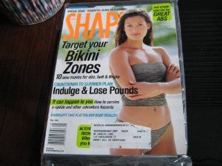 Shape Magazine (Malia Jones, Bikini Zones, Indulge & Lose Pounds, May 1999) Great Abs Books
