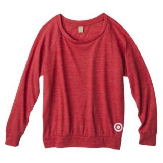Womens Jersey Slouchy Red Pullover