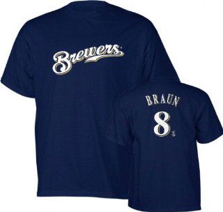 Ryan Braun Majestic Name and Number Milwaukee Brewers Infant T Shirt Baby