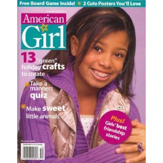 American Girl, December 2008 Issue Editors of AMERICAN GIRL Magazine Books