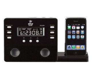 Pyle Enhanced iPod/iPhone Alarm Clock Speaker System —